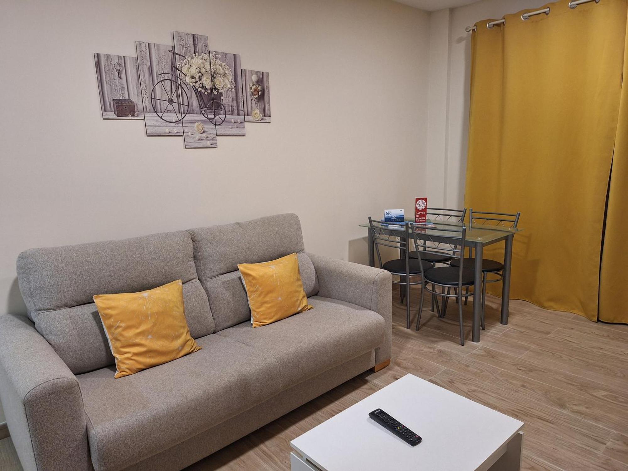 Apartamentos Costa Xuno Porto do Son Buitenkant foto
